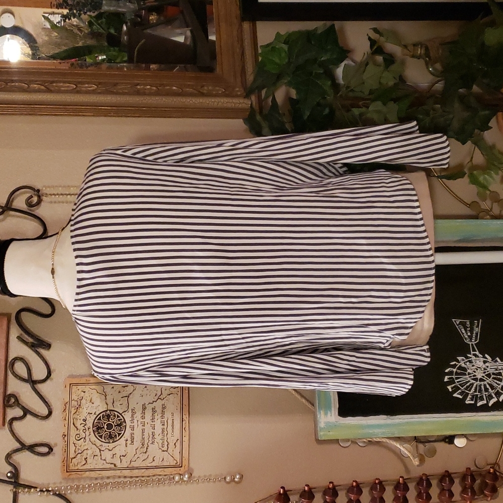 By Together Collection Long Sleeve Blouse Size Medium - Picture 4 of 5